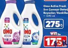 OMO ACTİVE FRESH SIVI ÇAMAŞIR DETERJANI 1690 ML